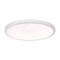 Dweled Geos 15in LED Round Low-Profile Flush Mount 2700K in White FM-46 - alternate 1